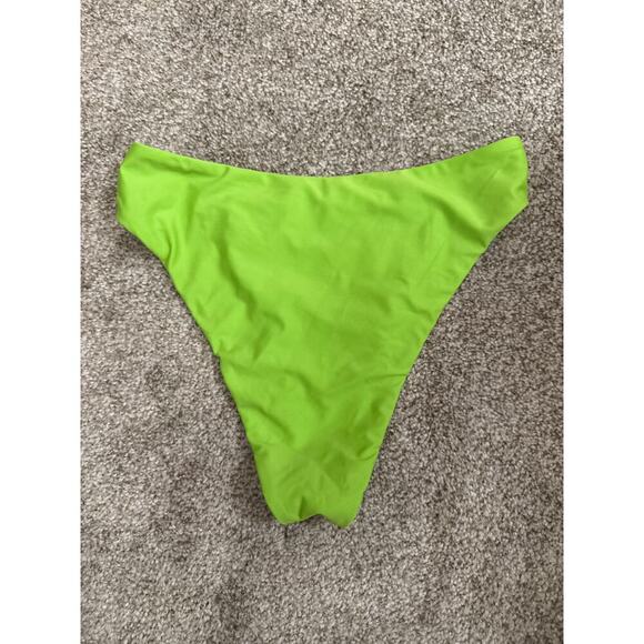 Lovers + Friends I Got Options Green Lime Bikini Bottoms, sz S - Picture 6 of 6